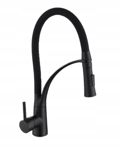 Bateria zlewozmywakowa jednouchwytowa czarna