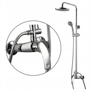 TEMPESTA deszczownica natrysk + bateria natryskowa