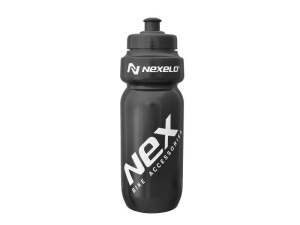 Bidon 0,6l Nexelo kolor czarno-biały