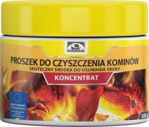 ŚRODEK DO CZYSZCZENIA PIECA KOMINA USUWANIA SMOŁY 0,5KG