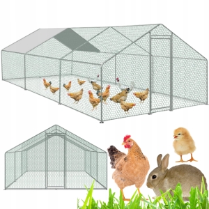  Woliera / Wybieg dla kur i królików 3x6x2m