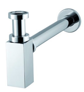 Standard SYFON DO UMYWALKI kwadratowy metal